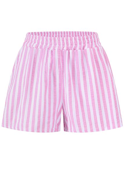 SASSYCLASSY Shorts Musselin Shorts Damen gestreift günstig online kaufen