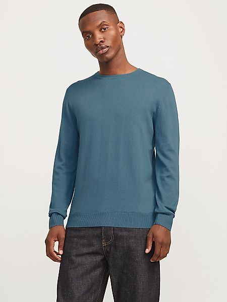 Jack & Jones Strickpullover "JJEEMIL KNIT CREW NECK NOOS", mit Rundhalsauss günstig online kaufen