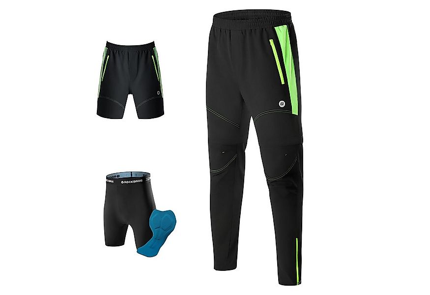 ROCKBROS Fahrradhose Doppellagig Abnehmbar Sporthose (Atmungsaktive MTB Ren günstig online kaufen