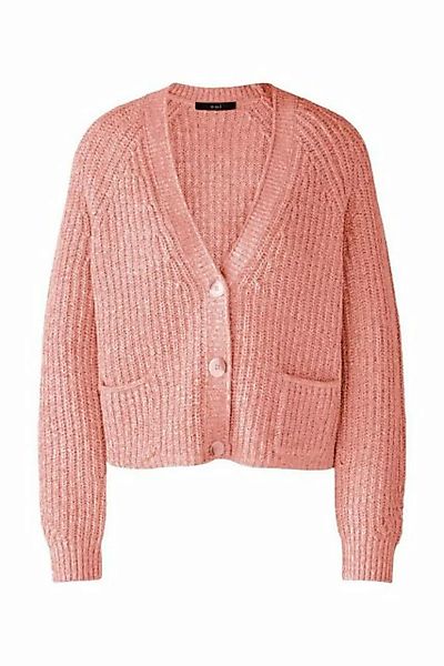 Oui Strickjacke Jacke/Jacket, rose orange/yel günstig online kaufen