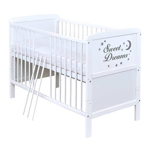 Baby-Delux Babybett Sweet Dreams, Kinderbett Gitterbett günstig online kaufen