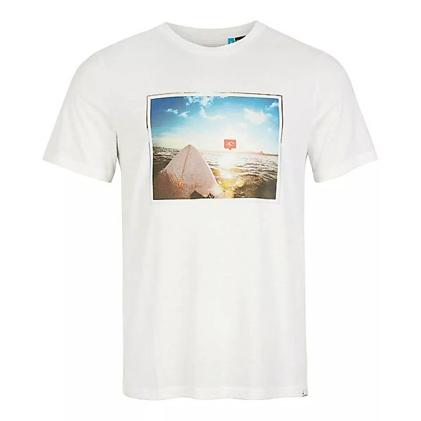 O´neill Surfers View Kurzärmeliges T-shirt 2XL Powder White günstig online kaufen