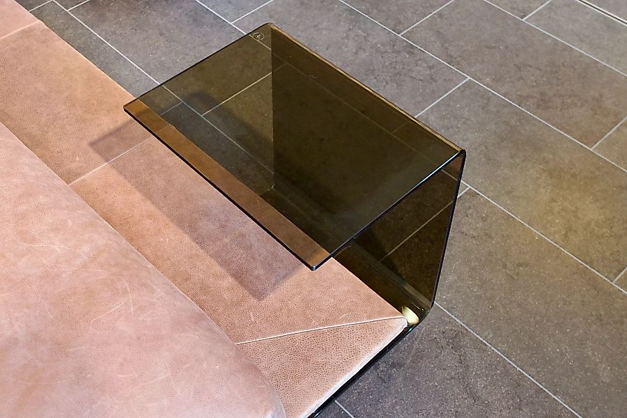 Couchtisch Table 2 aus braunem Glas von Designwerk günstig online kaufen
