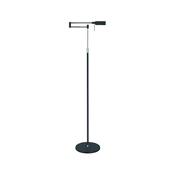 LED-Stehlampe New Bari, schwarz, Höhe 139 cm, Metall, Dimmer günstig online kaufen