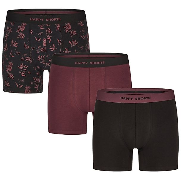 HAPPY SHORTS Boxershorts 3er Pack Herren Pants Boxershorts günstig online kaufen