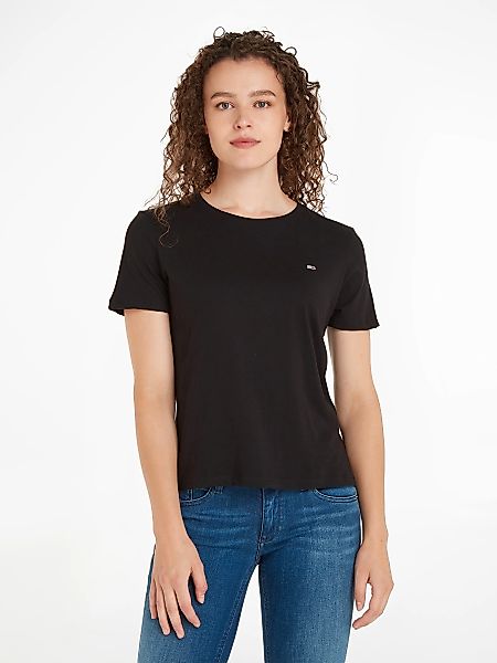 Tommy Jeans Rundhalsshirt "TJW SOFT JERSEY TEE", mit Tommy Jeans Logo-Flag günstig online kaufen