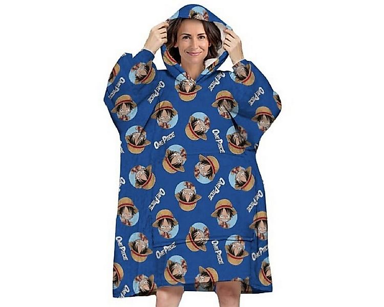 One Piece Poncho - Bequemer Überwurf mit Kapuze für Erwachsene in Einheitsg günstig online kaufen