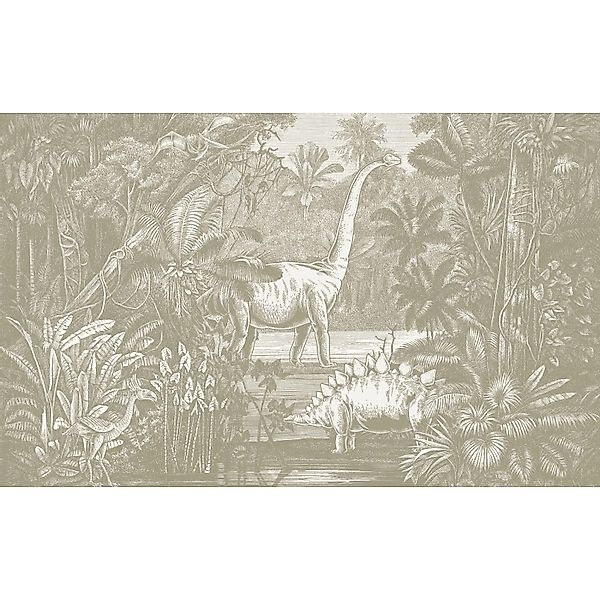 Komar Vliestapete Jurassic Kingdom 400 cm x 250 cm günstig online kaufen
