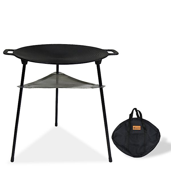 CCLIFE BBQ Grillpfanne Koreanische aus Gusseisen Runde Grillplatte Durchmes günstig online kaufen