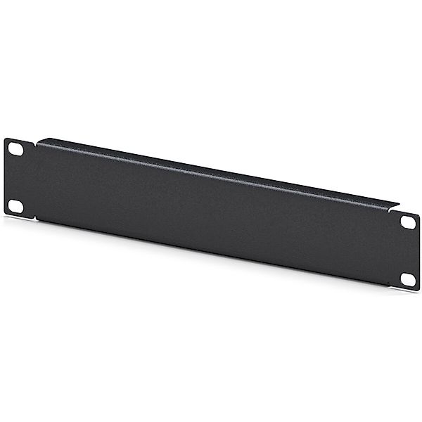 hb-digital Rackblende 10 Zoll 1HE für Serverschrank Stahl Schwarz günstig online kaufen