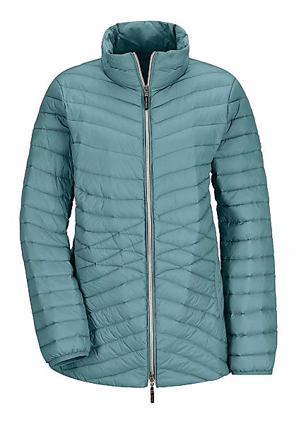 GOLDNER Steppjacke "Herbstjacke mit Daunen, Stehkragen" 2-Wege RV günstig online kaufen