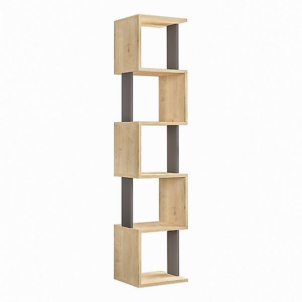 Decortie Bücherregal Piri, Modernes Bücherregal Display Unit, 35 x 30 x 161 günstig online kaufen