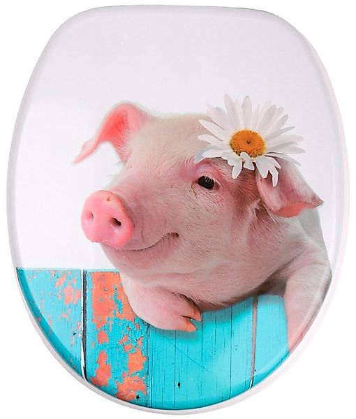 Sanilo WC-Sitz Schwein, mit Absenkautomatik günstig online kaufen