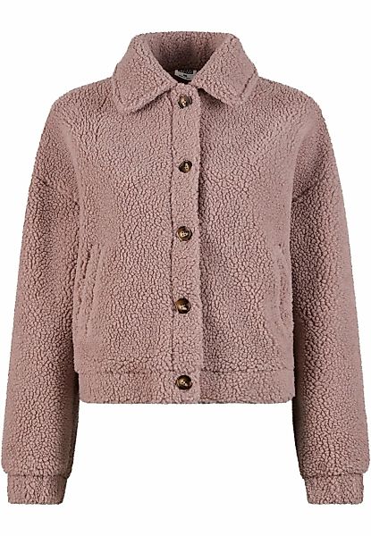 URBAN CLASSICS Allwetterjacke "Urban Classics Ladies Short Sherpa Button Ja günstig online kaufen