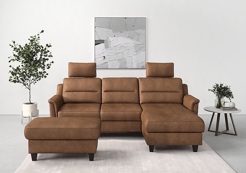 sit&more Ecksofa Farö L-Form, inklusive Federkern, günstig online kaufen