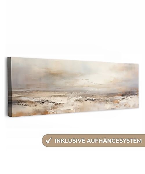 OneMillionCanvasses® Leinwandbild Panorama Kunst - Industriell günstig online kaufen