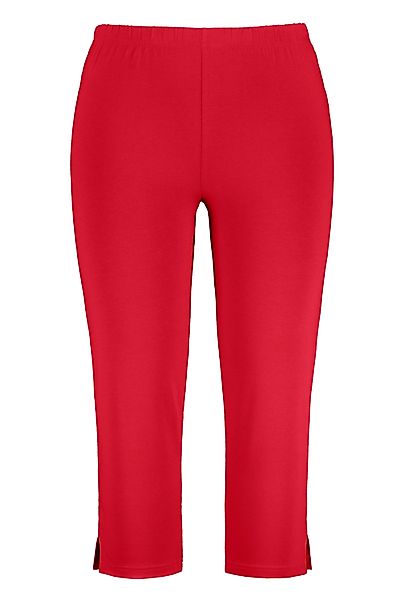 Ulla Popken Funktionshose Caprihose 7/8-Länge Elastikbund günstig online kaufen