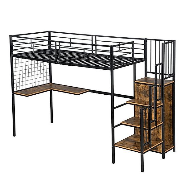Odikalo Etagenbett Kinderbett Eisenbett Hochbett Tisch Kleiderschrank 90x20 günstig online kaufen