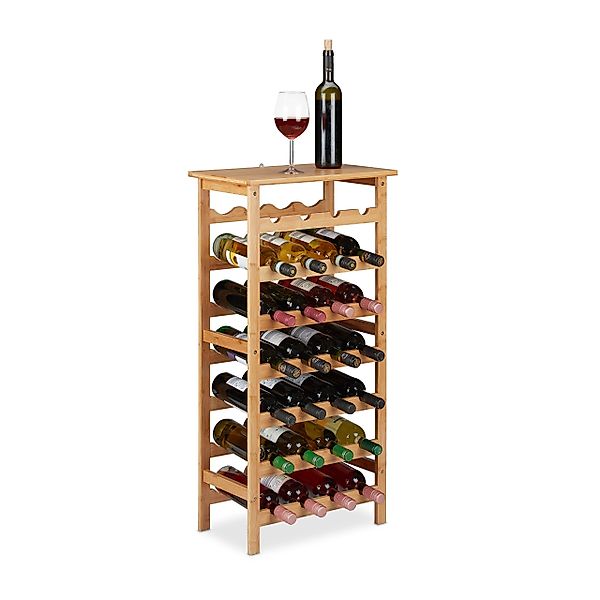 relaxdays Weinregal für 28 Flasche günstig online kaufen