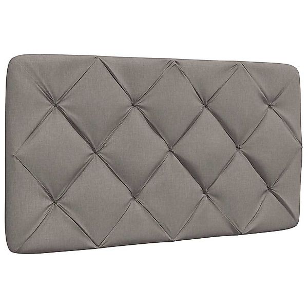 vidaXL Kopfteil Kopfteil-Kissen Taupe 80 cm günstig online kaufen