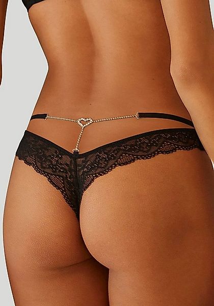 petite fleur gold String mit sexy Glitzerkettendetail, verführerische Desso günstig online kaufen