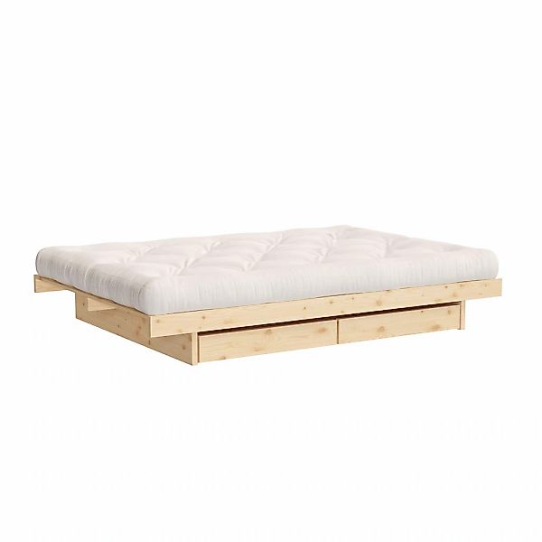 Karup Design Bettgestell "Kanso Bed, Stauraumbett, Bett mit oder ohne Schub günstig online kaufen