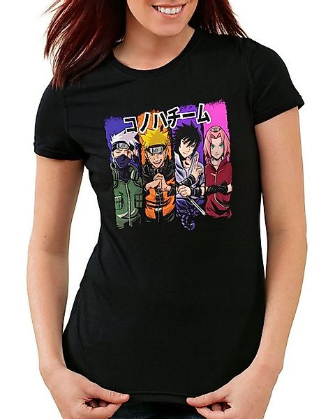 style3 T-Shirt Team 7 kakashi sasuke hatake shikamaru naruto anime manga co günstig online kaufen