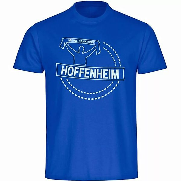 multifanshop T-Shirt Herren Hoffenheim - Meine Fankurve - Männer günstig online kaufen