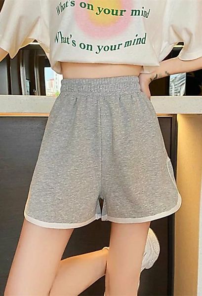 SEGUEN Loungepants A-Linie hohe Taille dünne dreiviertel gerade Freizeithos günstig online kaufen