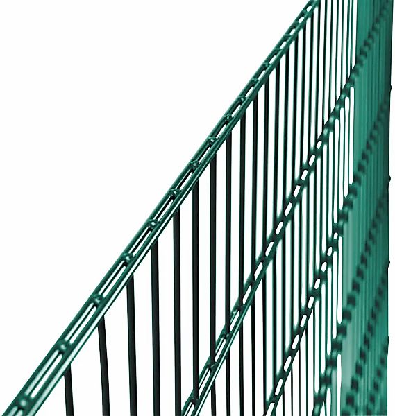 Alberts Doppelstabmattenzaun "Grundset", Höhe: 80-160 cm, Gesamtlänge: 4-30 günstig online kaufen