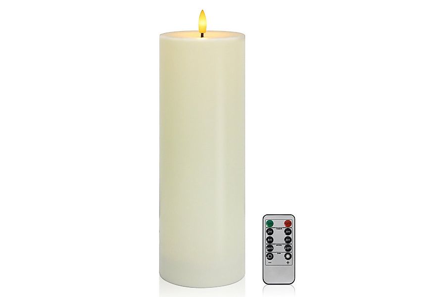 kisidus LED-Kerze LED Weihnachten Kerzen Wasserdichte flammenlose LED-Kerze günstig online kaufen