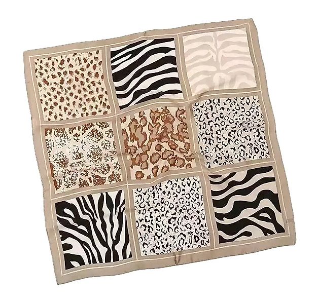 LK Trend & Style Halstuch Animalprint -Tuch – Seideneffekt 70x70, so vielse günstig online kaufen