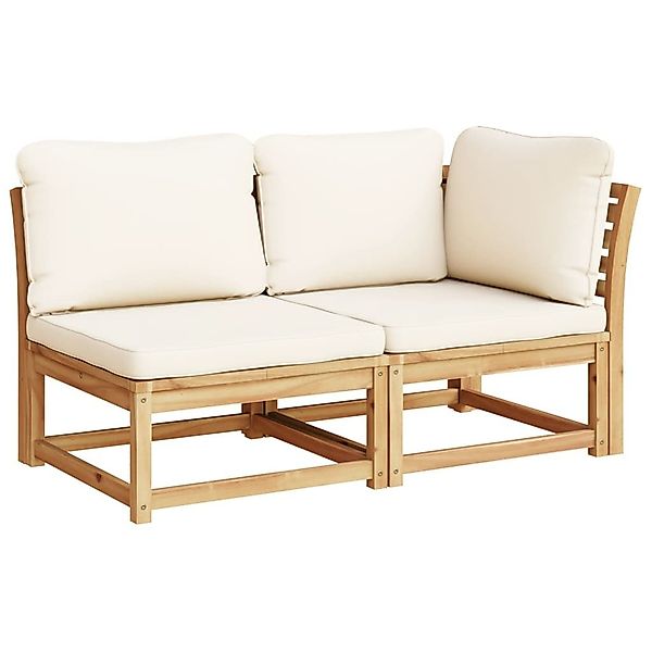 vidaXL Sofaelement 7-tlg. Garten-Lounge-Set mit Kissen günstig online kaufen