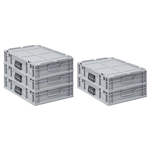 PROREGAL Spar Set 5x Eurobox Nextgen Portable HxBxT 135 x 40 x 60 cm 23 Lit günstig online kaufen