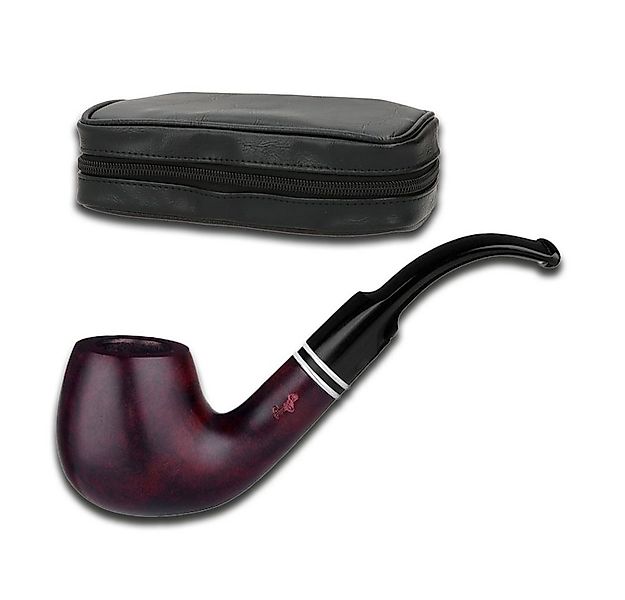 Coumo Tabakbeutel Pfeifen Capri Set, Pfeifentasche, Pfeife Capri gebogen günstig online kaufen