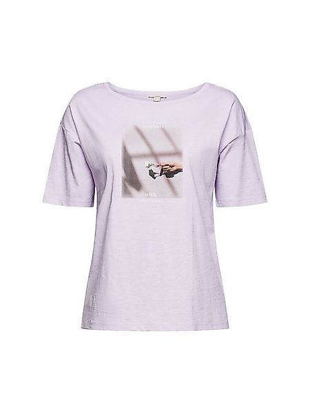 Esprit T-Shirt T-Shirt mit Fotoprint, Bio-Baumwolle (1-tlg) günstig online kaufen