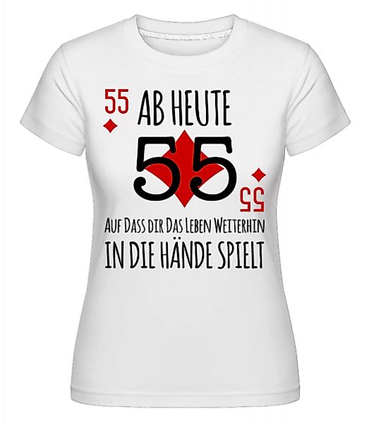 Schnapszahl 55 · Shirtinator Frauen T-Shirt günstig online kaufen