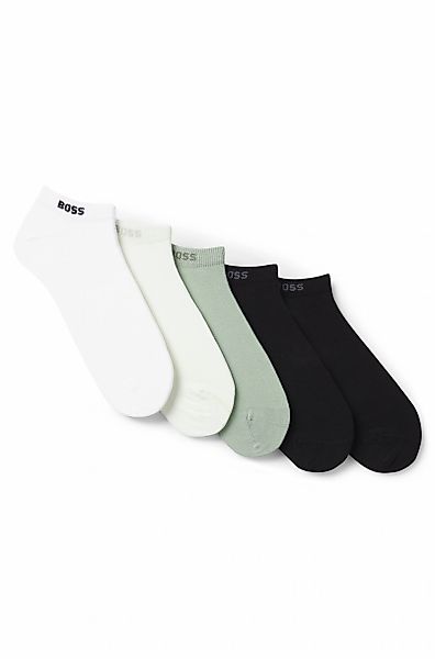 BOSS Sneakersocken "5P AS Uni CC" Packung, 5 Paar tlg. mit BOSS Label günstig online kaufen