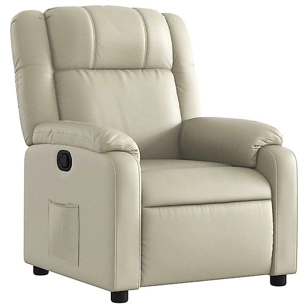 vidaXL Relaxsessel Creme Kunstleder 373523 günstig online kaufen