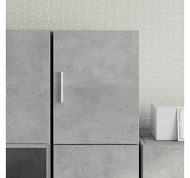 vidaXL Hängeschrank Wandschrank Betongrau 30x42,5x40 cm günstig online kaufen
