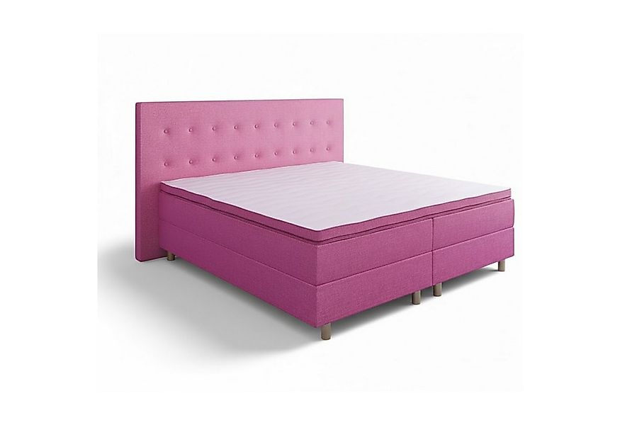 Best for Home Boxspringbett Boxspringbett NEO mit Bonellfederkern & 5 cm To günstig online kaufen