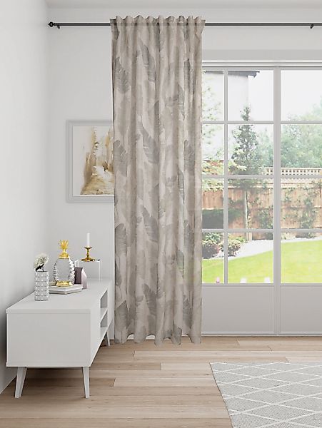 HOMING Vorhang "Lacira" verdeckte Schlaufen 1 Stk. tlg. Fertigschal günstig online kaufen