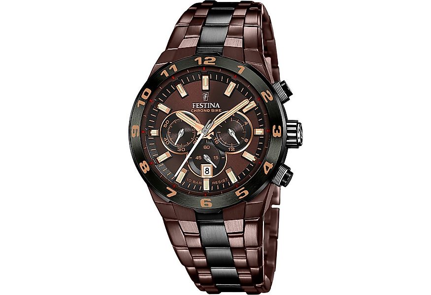 Festina Chronograph F20708/1 – Special Edition – Braun – Edelstahlband – 45 günstig online kaufen