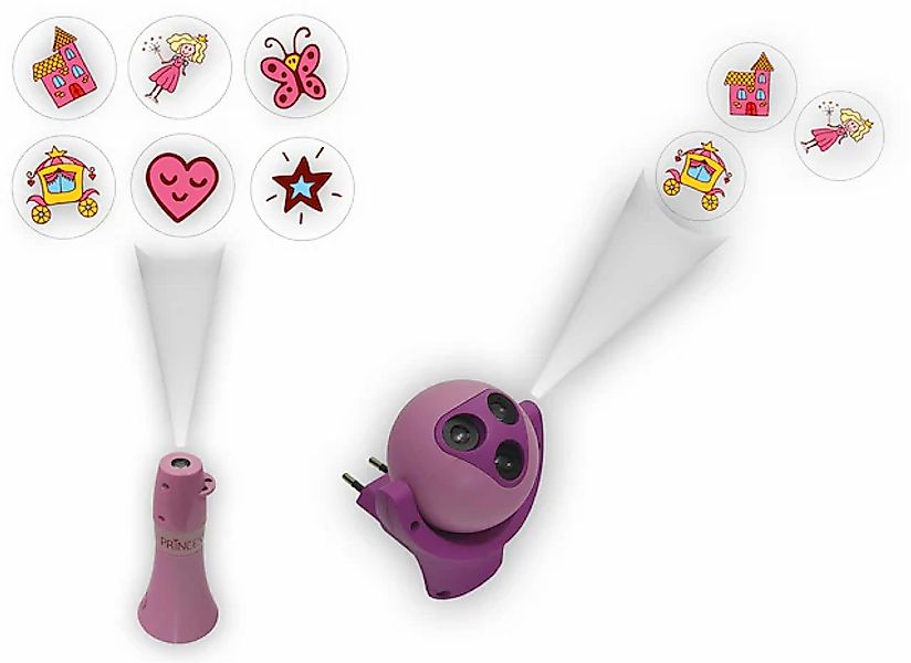 niermann LED Nachtlicht »Prinzessin«, 1 flammig, Leuchtmittel LED-Modul   L günstig online kaufen