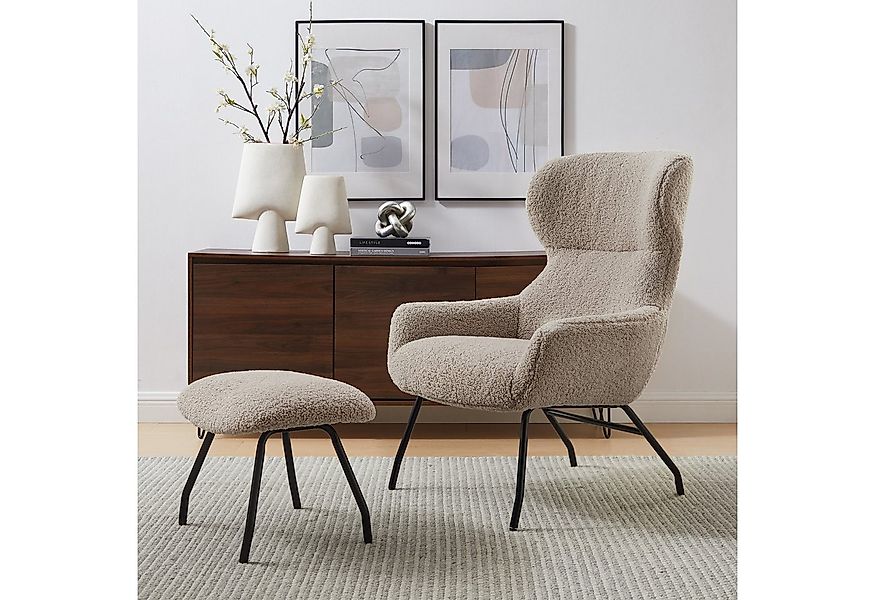 SalesFever Sessel Orlando Bequemer Sessel zum Entspannen (Set, 2-St), mit B günstig online kaufen