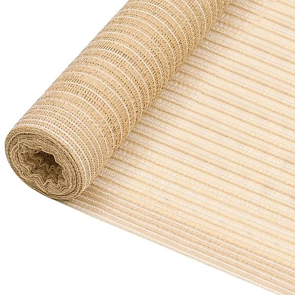 vidaXL Zaunblende Beige 1x50 m HDPE 75 g/m² 149427 günstig online kaufen