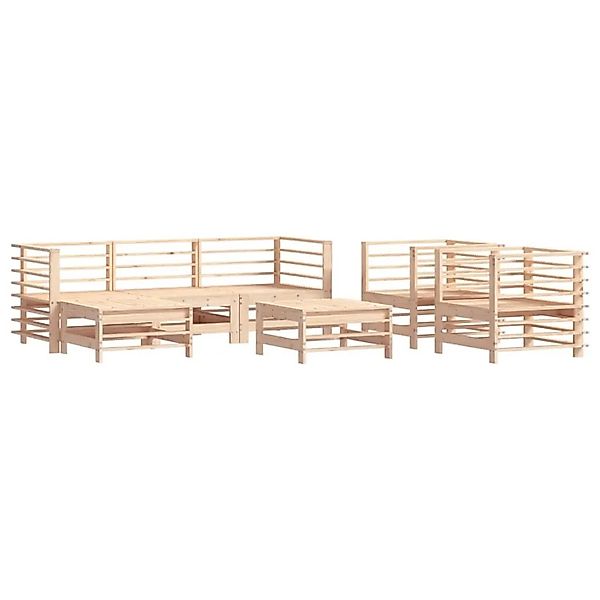 vidaXL 7-Tlg Garten-Lounge-Set Massivholz Kiefer 3186263 günstig online kaufen