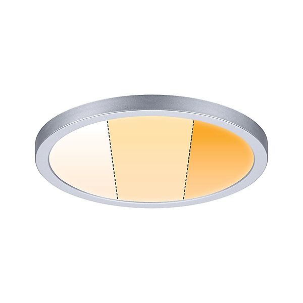 Einbaupanel Areo VariFit IP44 15W 3 Step dim to warm 175mm Chrom matt Kunst günstig online kaufen