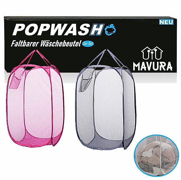 MAVURA Wäschekorb POPWASH Faltbarer Wäschekorb Pop günstig online kaufen