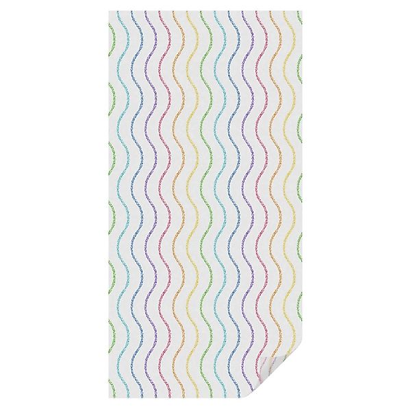 Tulup Fensterfolie Regenbogenlinien Fensterfolie Sichtschutz 50x100 cm Weiß günstig online kaufen
